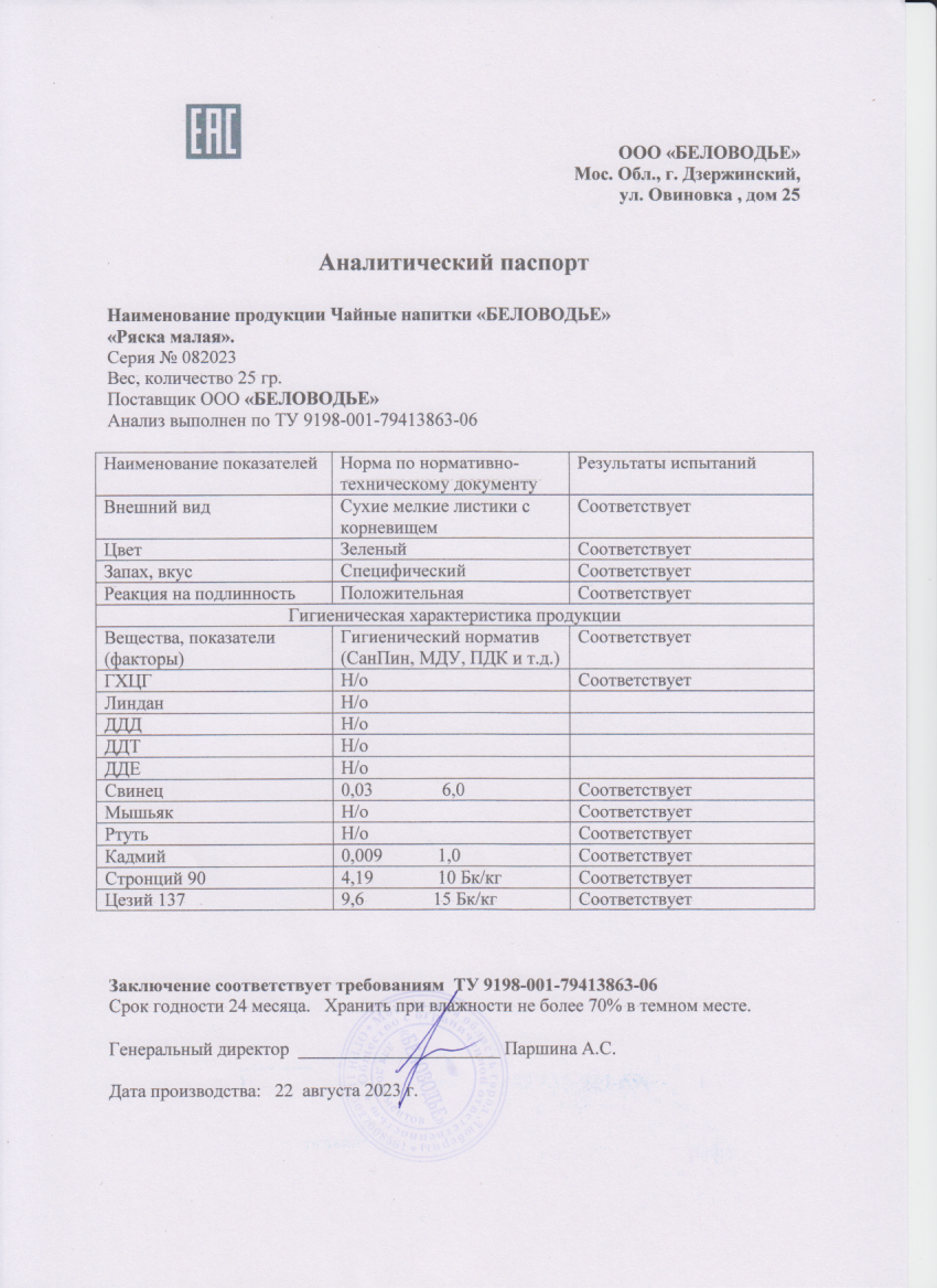 Паспорт №082023